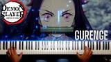 Animenz - Demon Slayer Opening - Gurenge | Piano - TV Version