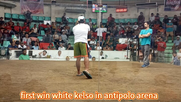 antipolo arena first win ni White 😀 8months old