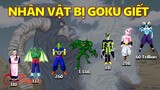 7 nhân vật đã bị Goku giết trong thế giới bi rồng