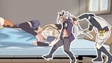 Anime|"Genshin"|Arataki Itto Waking Sayu up and Get Hit