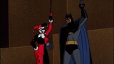 Batman และ Harley Quinn โต้ตอบกับTAS แบบเก่า