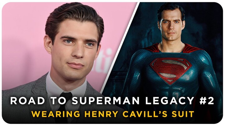 David Corenswet Wore Henry Cavill’s Superman Suit! - Road To Superman Legacy #2