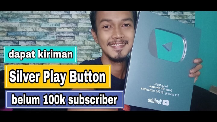 Unboxing Silver Play Button Youtube