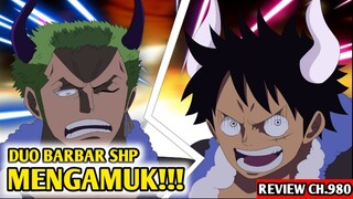 ZORO & LUFFY MENGAMUK, MEREKA DIKEPUNG KRU KAIDO... APOO DIBUNUH KID??! (Review CH.980)