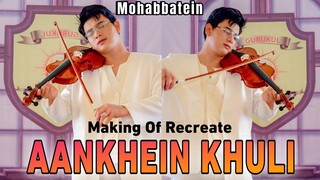 MAKING OF RECREATE AANKHEIN KHULI - VINA FAN - TAYANG LEBARAN 10-04-2024