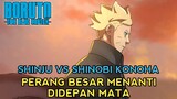 SHINJU VS BORUTO EIDA KAWAKI DAN KONOHA - BORUTO TWO BLUE VORTEX CHAPTER 5 REVIEW BAHASA INDONESIA