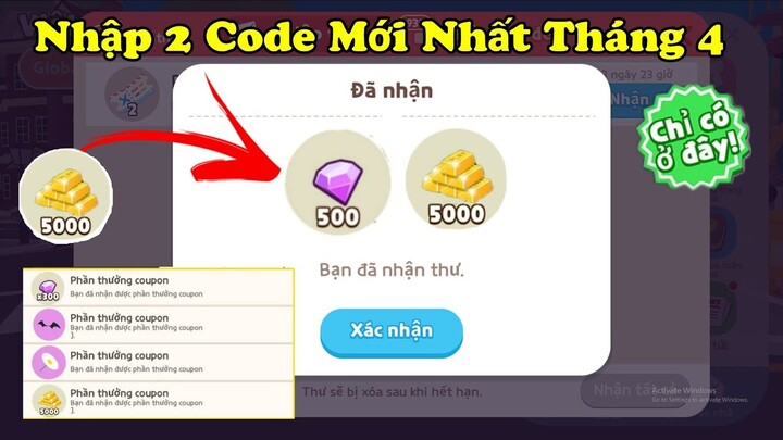 Play Together | Nhập 2 Mã Code Coupon Mới Nhất Ngày 4 Tháng 4 Quà Sau Cập Nhật Nhận Quà Miễn Phí