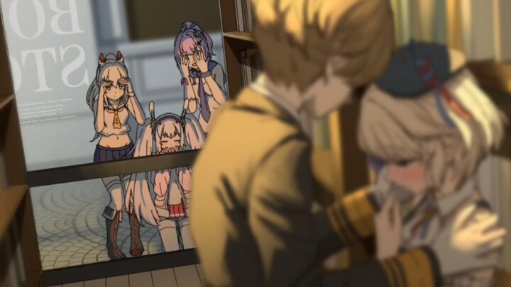 Nimi-chan was caught on the spot