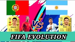 C.Ronaldo VS L.Messi Evolusi FIFA||FIFA 09 - FIFA 23