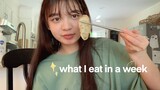 What I Eat in a Week: Filipino food, Korean food, Japanese food, Asian food as college student