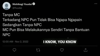 Tetaplah menjadi NPC