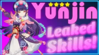 Yunjin Skills and Abilities! | Genshin Impact Leaks