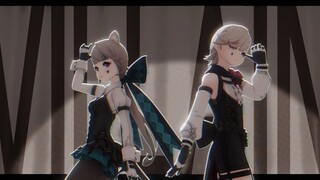 [Genshin Impact MMD] ヴｨﾗﾝVillain[Linny&Linette][Transportation]