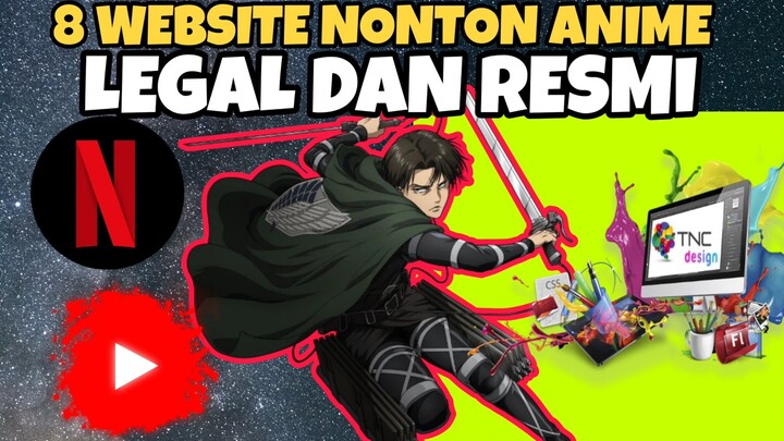 8 WEBSITE NONTOJ ANIME LEGAL DAN RESMI//NO 5 SUDAH TIDAK ASING 😁