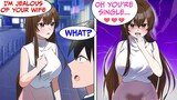 My Hot Colleague Thinks I'm Married, When She Finds I'm Single, She Allures Me (RomCom Manga Dub)