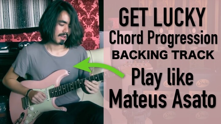Mateus Asato Style Backing Track in C#m | Get Lucky Jam