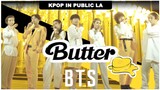What's like to dance to BTS Butter at the LA landmark with 7 people?