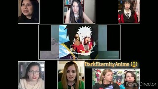 Jiraiya's Death 💀| Girls Reaction Mashup | Naruto : Shippiden | EP 133 | Goodbye Sensei | DEA 🔱