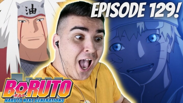 JIRAIYA'S BACK! SUCH A LOVELY EPISODE! BORUTO EPISODE 129 REACTION! The Village Hidden in the Leaves