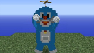 Nổ tung! Sử dụng "Minecraft" để khôi phục MV bài hát chủ đề "Doraemon"!