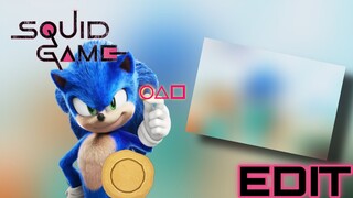 [RareGalaxy5] Making A Squid Game Sonic Movie Poster!