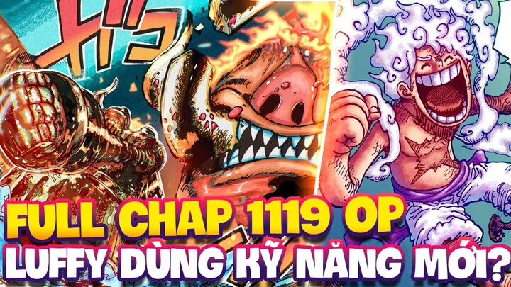 FULL CHAP 1119 OP | LUFFY DÙNG TUYỆT KỸ MỚI!