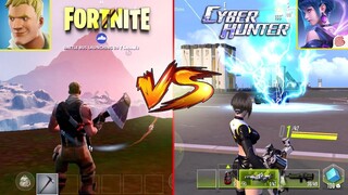 Cyber Hunter Đánh Bại Gã Khổng Lồ Fortnite ??? Cyber Hunter Vs Fortnite Comparison