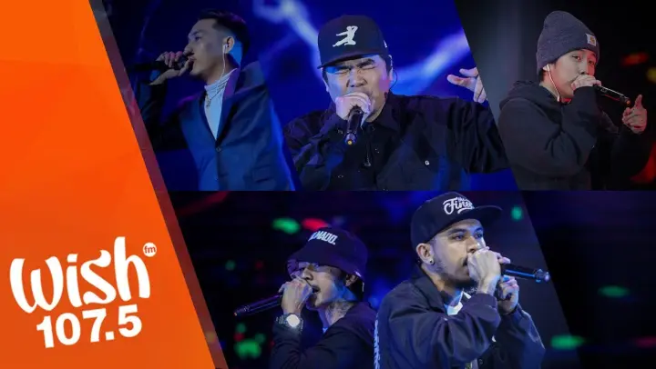 Gloc-9, Shanti Dope, Al James, Loonie and Ron Henley's Hip-hop Performance LIVE on Wish 107.5