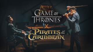 Pirates of the Caribbean X Game of Thrones | Piano/Violin Cover | Eshan Denipitiya & David Loke