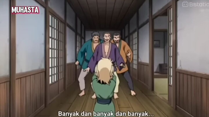 Tsunade menyamar jadi anak kecil