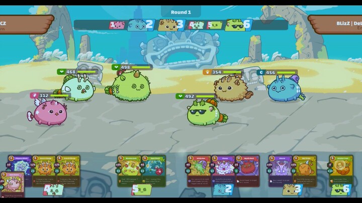 Axie Infinity gameplay!! !