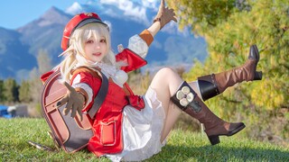 这小短腿可莉害了！❤️【咬人猫】
