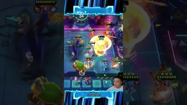 HARPER DENGAN PASUKAN PASUKANNYA !  #magicchessindonesia #mobilelegends#shorts #fanlee