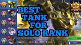 Best tank for solo rank in mobile legends ml 2019 Uranus