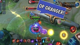 GRANGER GOD MODE ON | BEST GRANGER BUILD FOR SOLO RANK GAME - MLBB