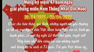 chúc mn ngày 30/4 vui vẻ nha😘