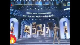 Phan Lê Hoàng An catwalk Bikini và Dạ hội Miss World Vietnam 2022 Hoa Hậu Thế Giới Việt Nam 2022