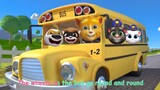 The wheels on the bus TALKING TOM GOES TO SCHOOL
