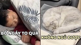 Bố ngáy to nên ra Sofa ngủ, Ai dè đến Hoàng Thượng cũng phải bịt tai 😂 | Yêu Lu