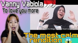 Vanny Vabiola - To love you more ( Celine Dion) || Reaction 🇵🇭