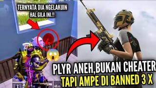 BUKAN CH3ATER TAPI DI BANNED 3X ⁉️..STOP LAKUIN HAL INI DI PUBG MOBILE