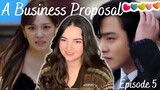 Business Proposal | Episode 5 | Reaction (ft. my Mom)! 🤣🥰