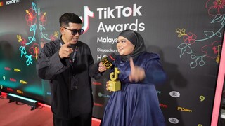 PENGULAS DRAMA EIQA MALEQ MENANG ANUGERAH KATEGORI ENTERTAINMENT TIKTOK AWARDS MALAYSIA 2023