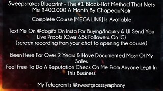 Sweepstakes Blueprint Course The #1 Black-Hat Method That Nets Me $400.000 A Month download