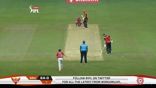 SRH vs KXIP 22nd Match Match Replay from Indian Premier League 2020