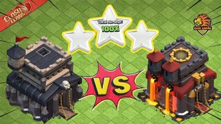 TH9 Trả Thủ Nát TH10 Lấy 55 CÚP CỰC ĐÃ Clash of clans  Akari Gaming