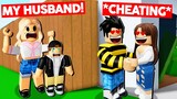 i caught step dad cheating on my mom in roblox