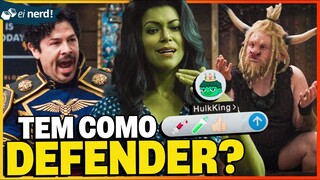 REI HULK REVELADO! O EPISÓDIO COMEÇOU BEM, MAS FICOU UMA M... Análise She Hulk EP. 07x01