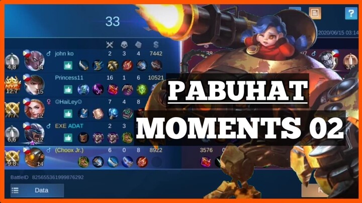 EASY WIN! MY JAWHEAD GET CARRIED BY GUSION (Princess11) | PABUHAT MOMENTS 02