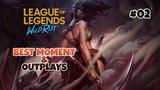 Best Moment & Outplays #02 - League Of Legends : Wild Rift Indonesia